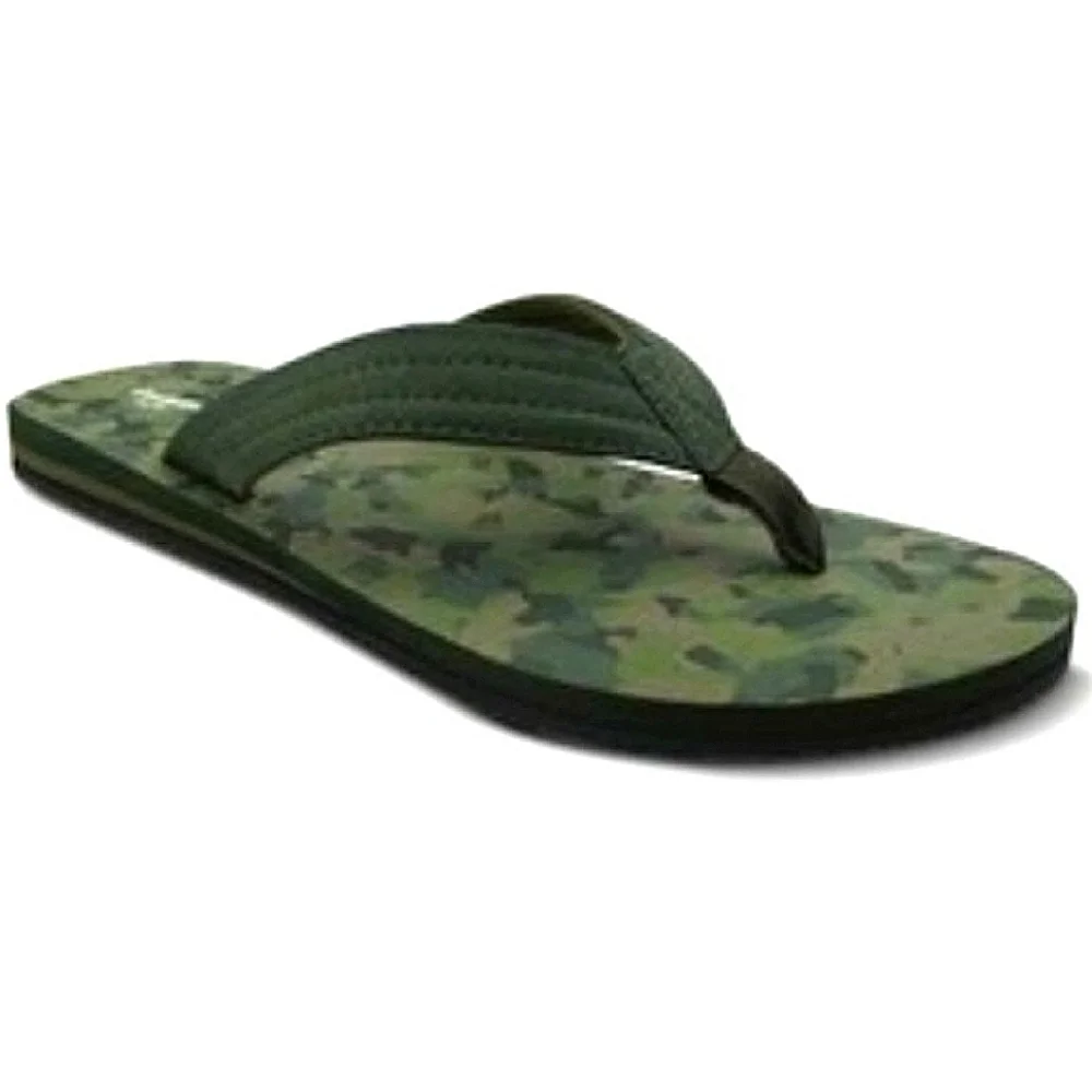 Goodfellow & Co Men's Flip Flop Sandals Olive Camo S 7/8